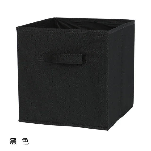 Non Woven Fabric Storage Box Home Supplies Clothing Underwear Storage Box,Kid Toy Storage Organizer Cabinet Drawer Organization Peaceful Pleasures Health and Wellness black