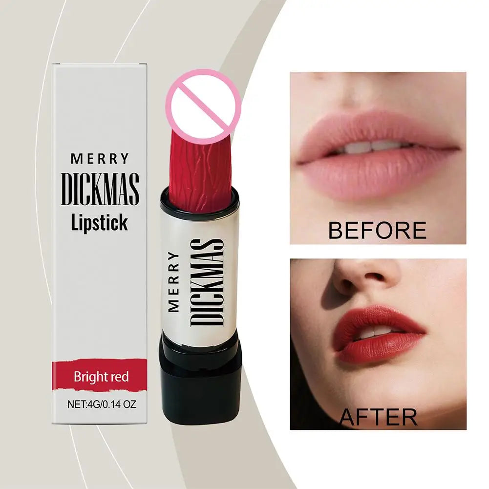 Funny Matte Velvet Lipstick – Long-Lasting Gag Gift for Women