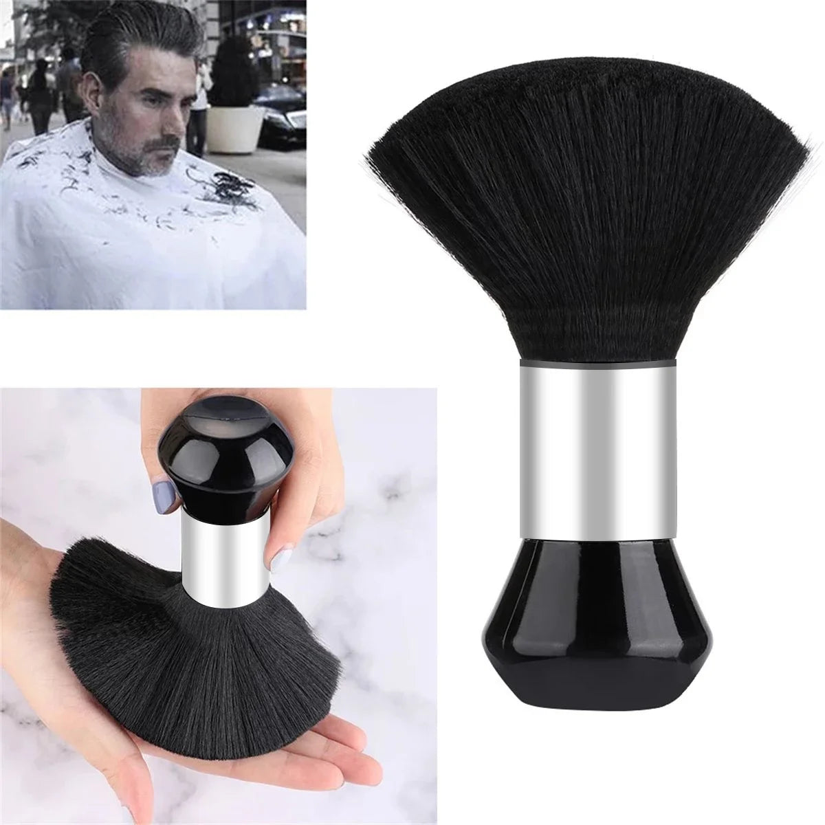 High Quality Hairdressing Sweeping Neck Hair Cleaning Duster Hair Cutting Brush for Barbershop Hair Cut Brush Tools Barber Peaceful Pleasures Health and Wellness