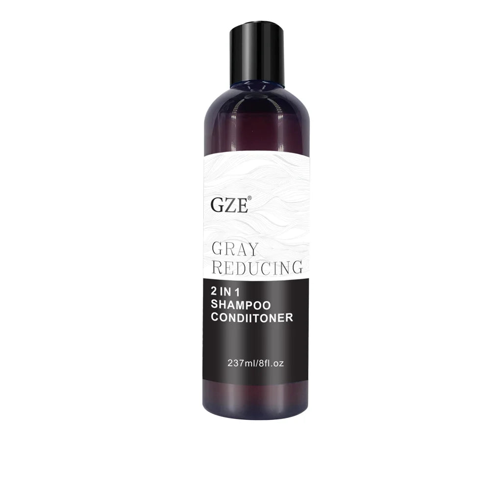 GZE Grey Reducing 2-in-1 Shampoo & Conditioner – 237ml