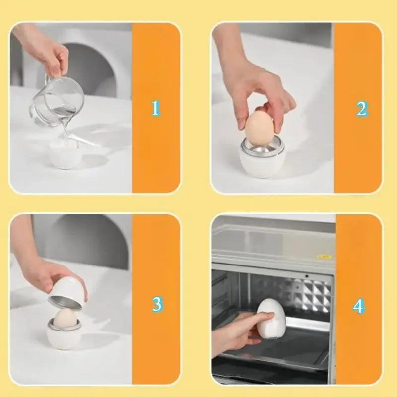 Microwave Egg Steamer Boiler Cooker 1 4 Eggs Capacity 5 Minutes Fast