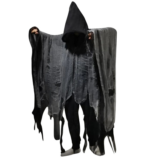 Halloween Gothic Hooded Cloak Costume | Unisex Cape & Dress Set Halloween Costume Set Peaceful Pleasures Health and Wellness