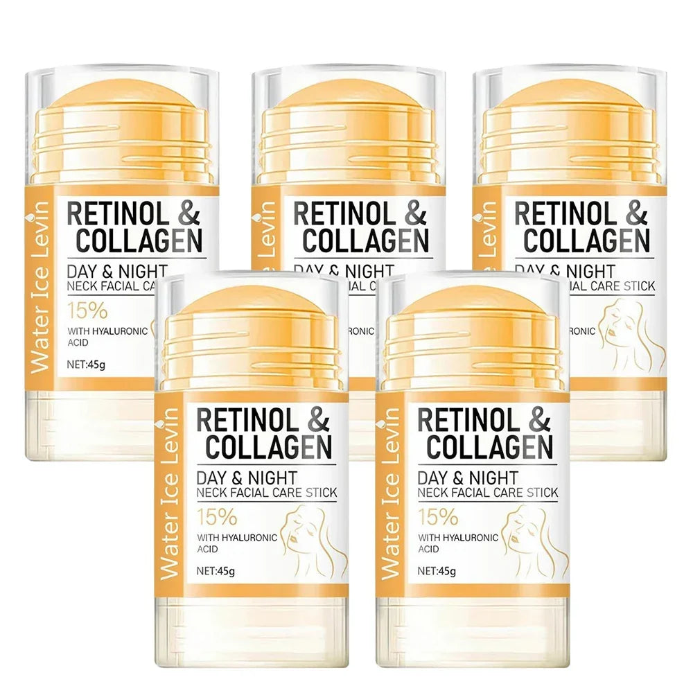 Retinol Lifting Firming Cream Stick Collagen Day&Night Neck Cream Moisturizing Anti-wrinkles Firming Neck Facial Daily Skincare Peaceful Pleasures Health and Wellness