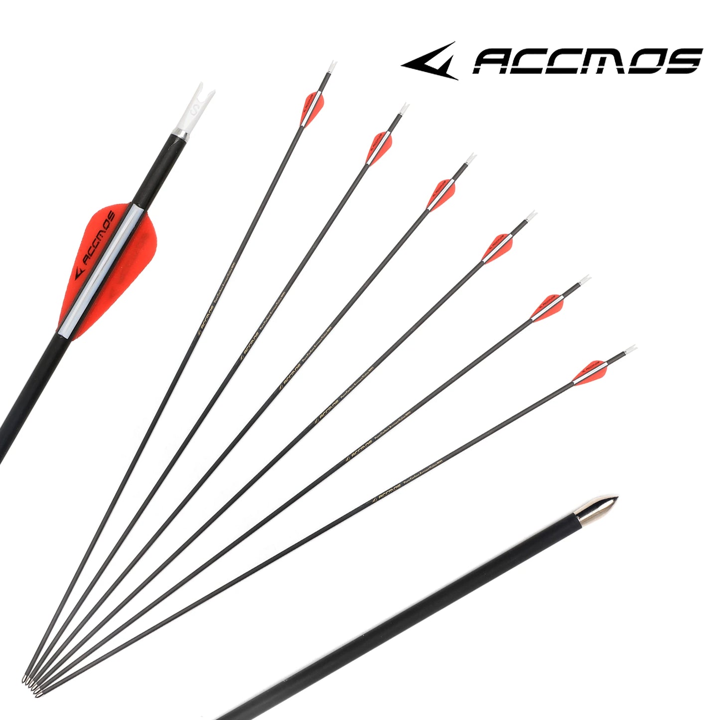 12-24ps ID Pure Carbon Arrow Spine 250 300 350 500 600 700 800 900