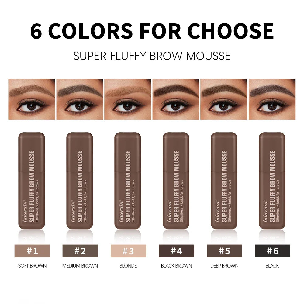 Superfluff Volumizing Brow Mousse | Tinted Waterproof Eyebrow Gel