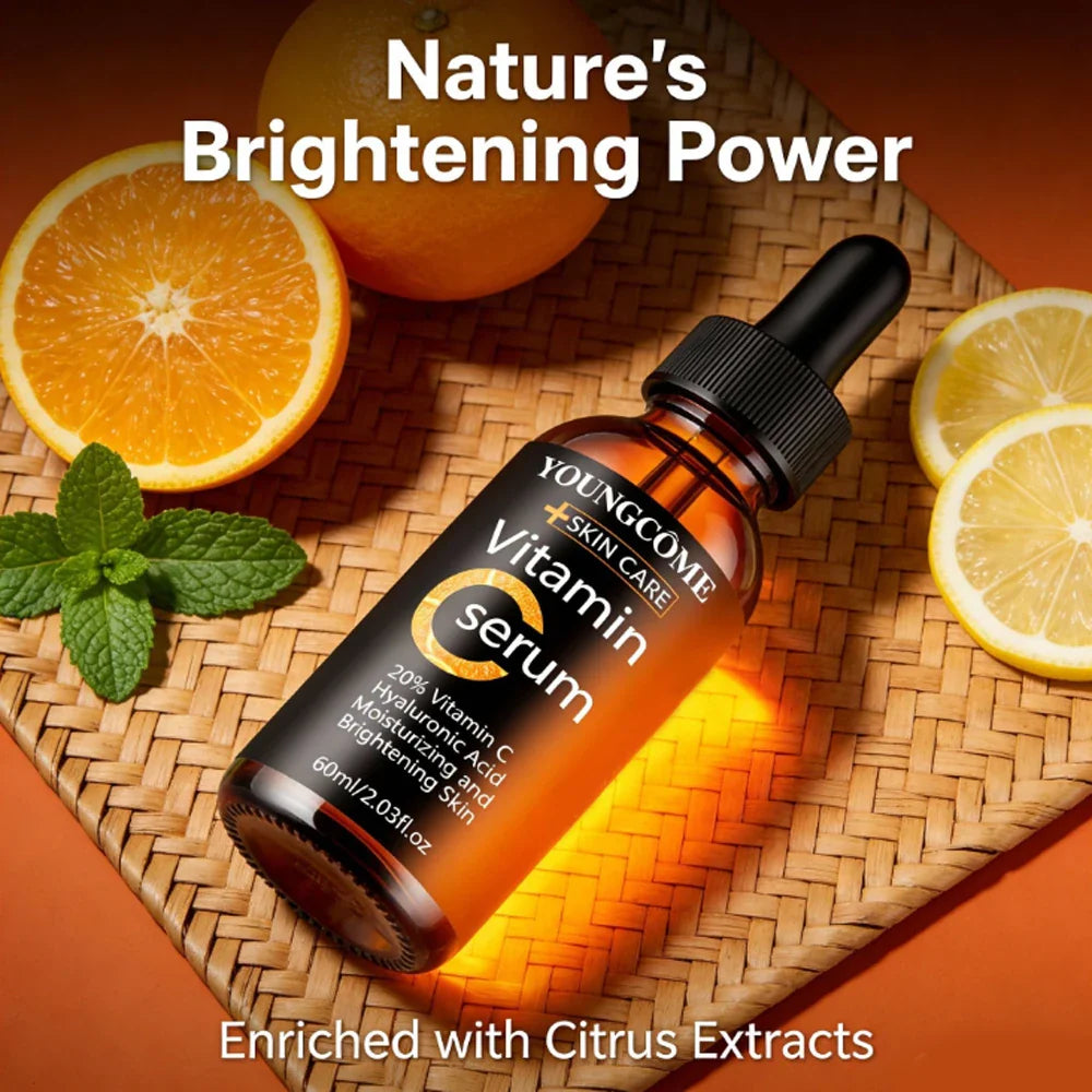 Vitamin C Serum with Hyaluronic Acid – Glow & Firm Skin