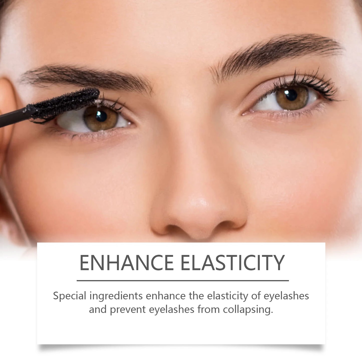 Black Waterproof Lengthening Volumizing Mascara 5ml