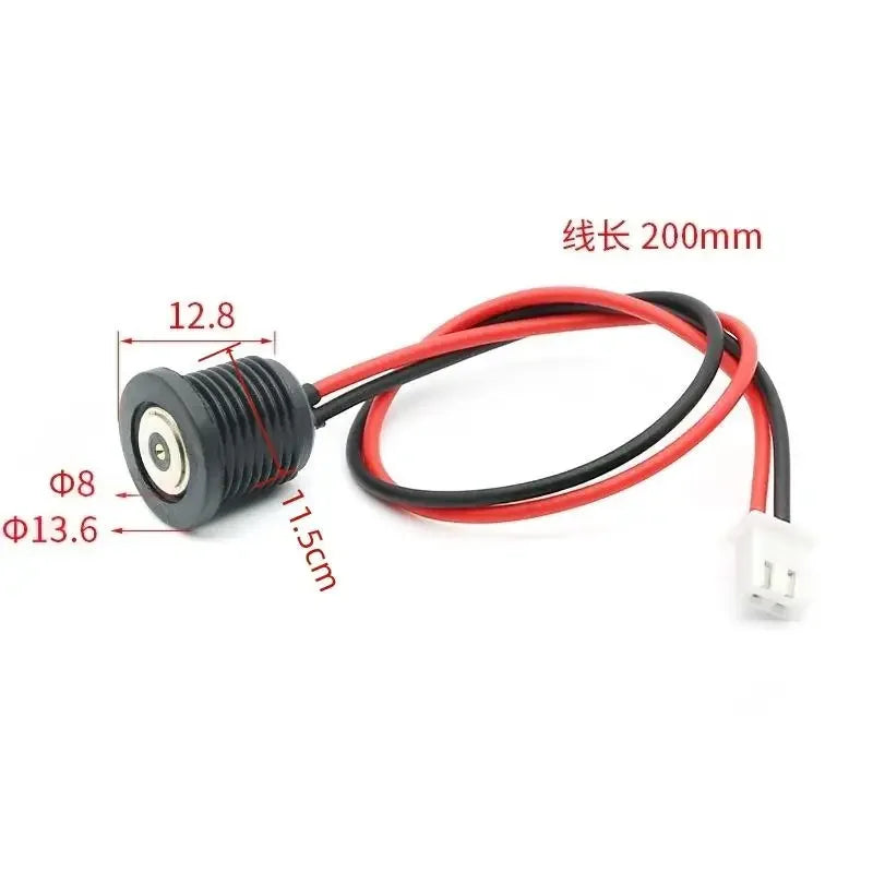 11A Waterproof Magnetic DC Connector Male Female Power Plug