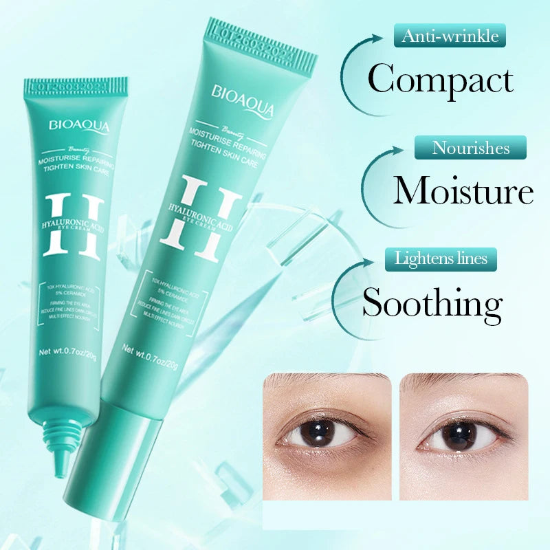 BIOAQUA Hyaluronic Acid Face & Eye Cream Set | 2pc Moisturizer