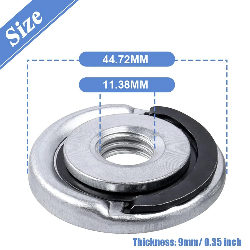 M14 Angle Grinder Quick Release Self-locking Pressing Plate Flange