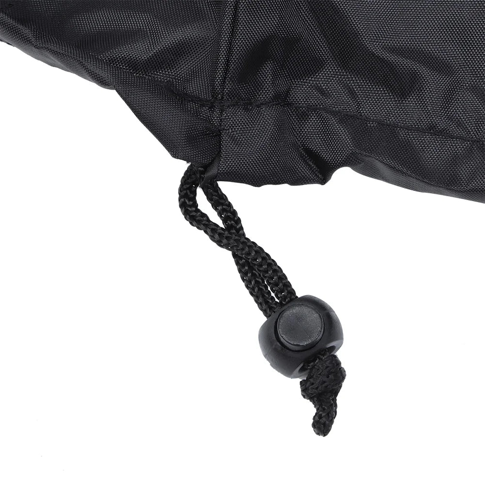 Waterproof Wearing-resistant Black Easy-to-use Cleaning Tool Leaf Bag Tear Resistant Leaves Collection Bag for Garden Lawn Home Peaceful Pleasures Health and Wellness
