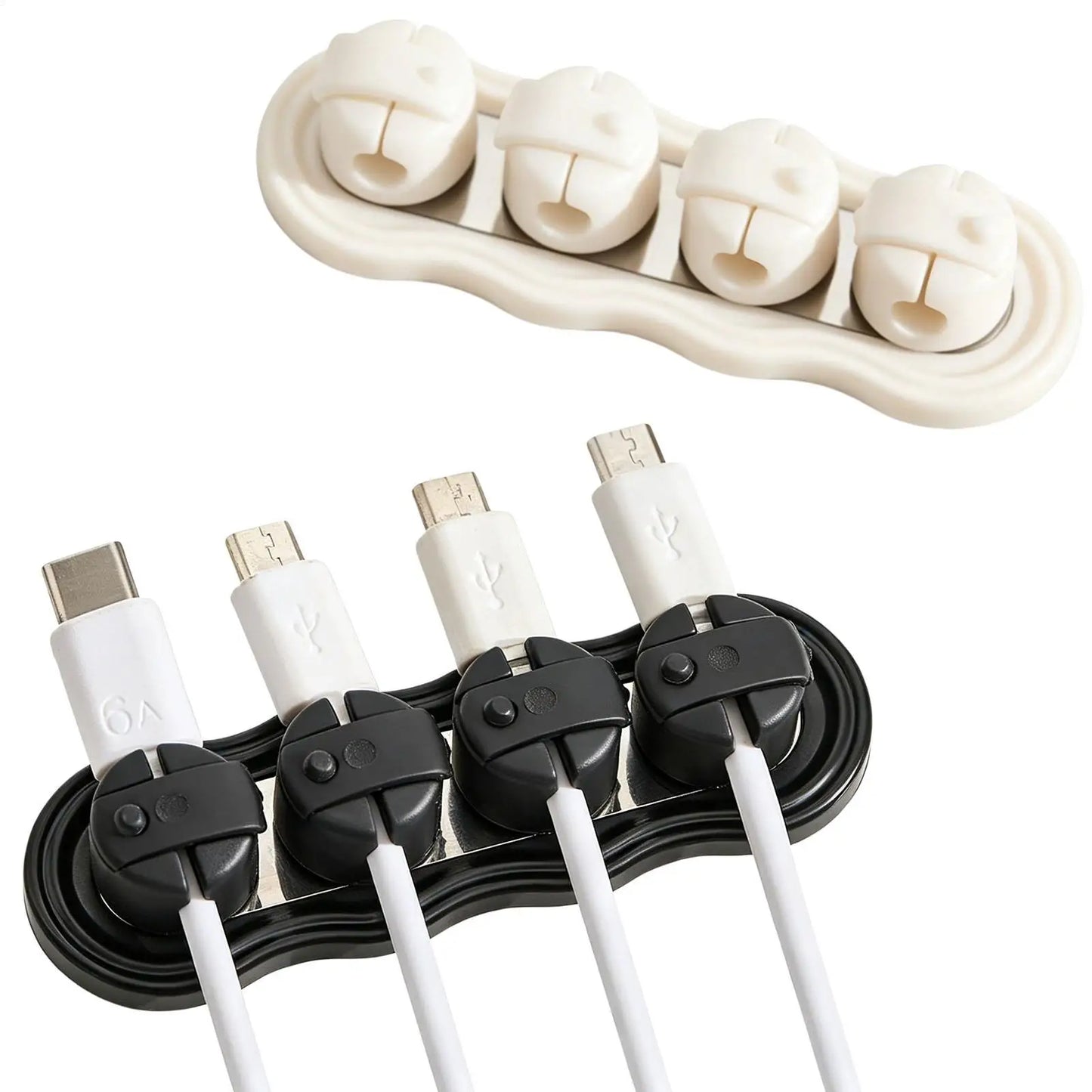 Magnetic Cable Clips – Cord Organizer & Wire Keeper