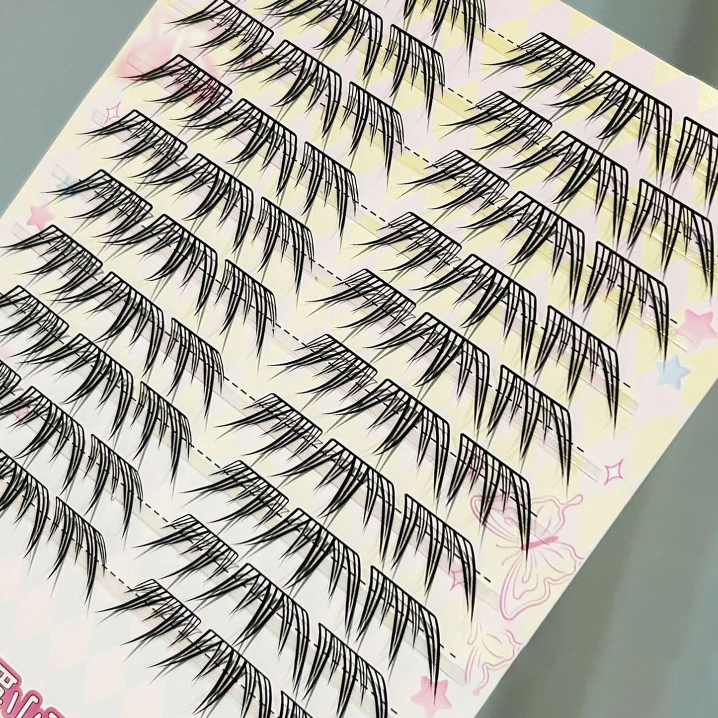 C Curl 11-12mm Fluffy Cluster False Eyelashes | 3D Lash Extensions