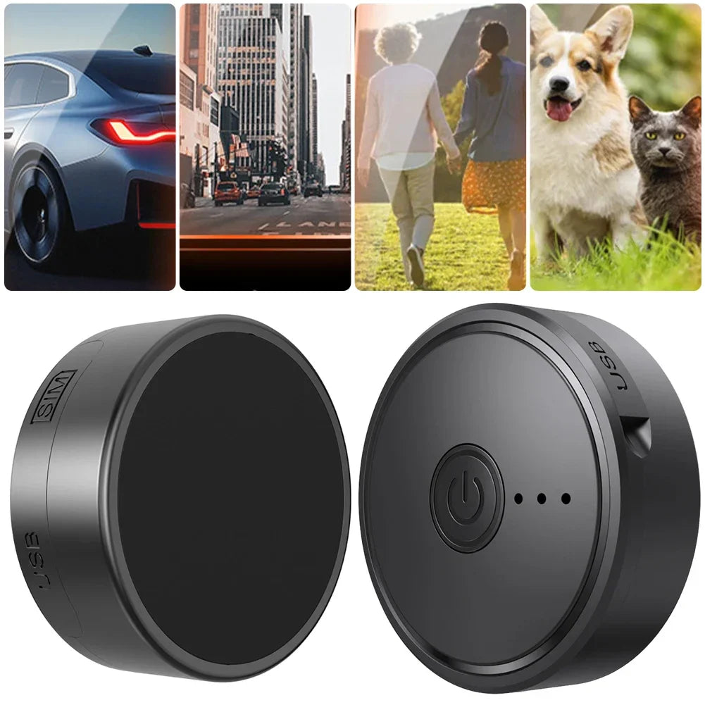 Smart Magnetic GPS Tracker | 4G Real-Time Locator for Car & Pet