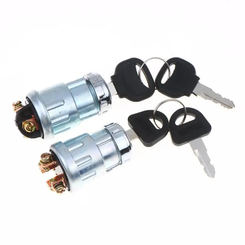 3/4 Position Motorcycle Ignition Switch Waterproof Lock Kit with Key Anti Rust Durable Starter for Electric Bike Scooter Peaceful Pleasures Health and Wellness