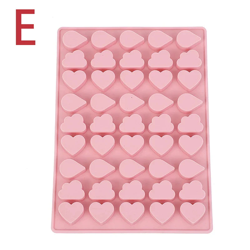 Silicone Mold – Chocolate, Candy, Jelly, Ice & Cake Decor