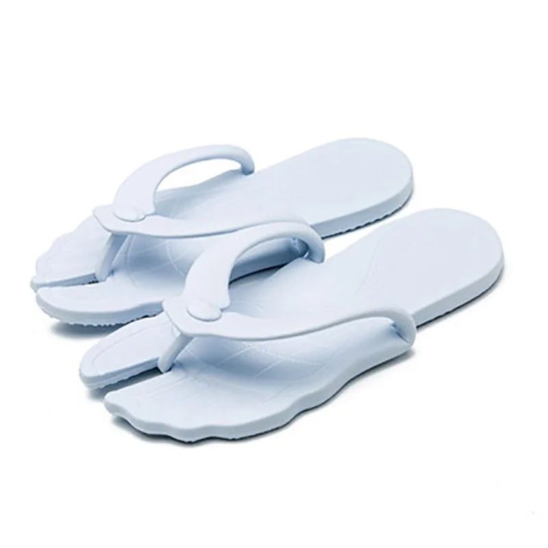 Portable Folding Travel Flip Flops – Waterproof Beach Slippers