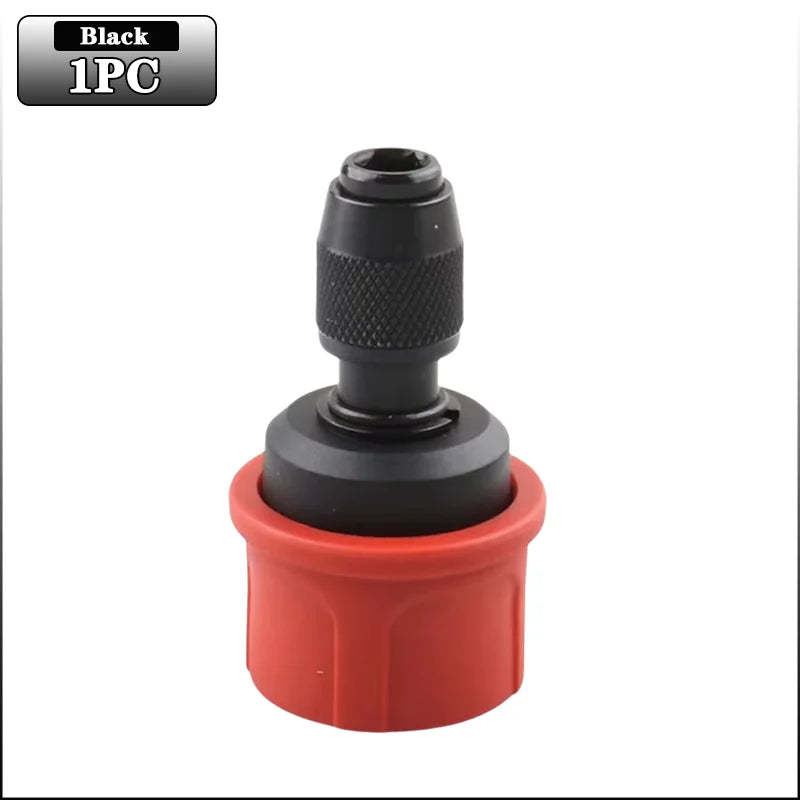 Quick Release Keyless Drill Chuck Adapter – 6.35mm Hex Shank