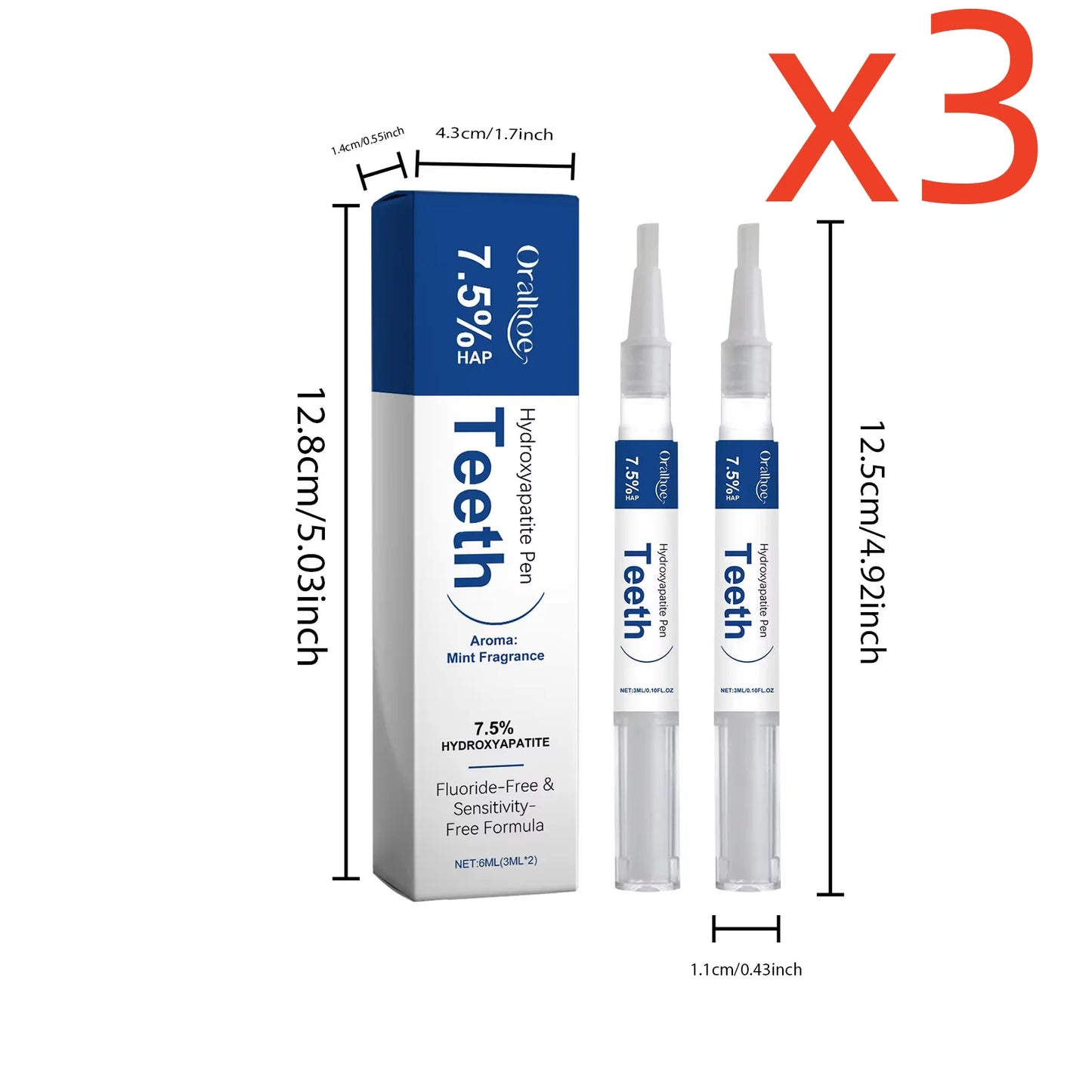 Oralhoe Teeth Whitening Pen – Remove Stains & Brighten Smile