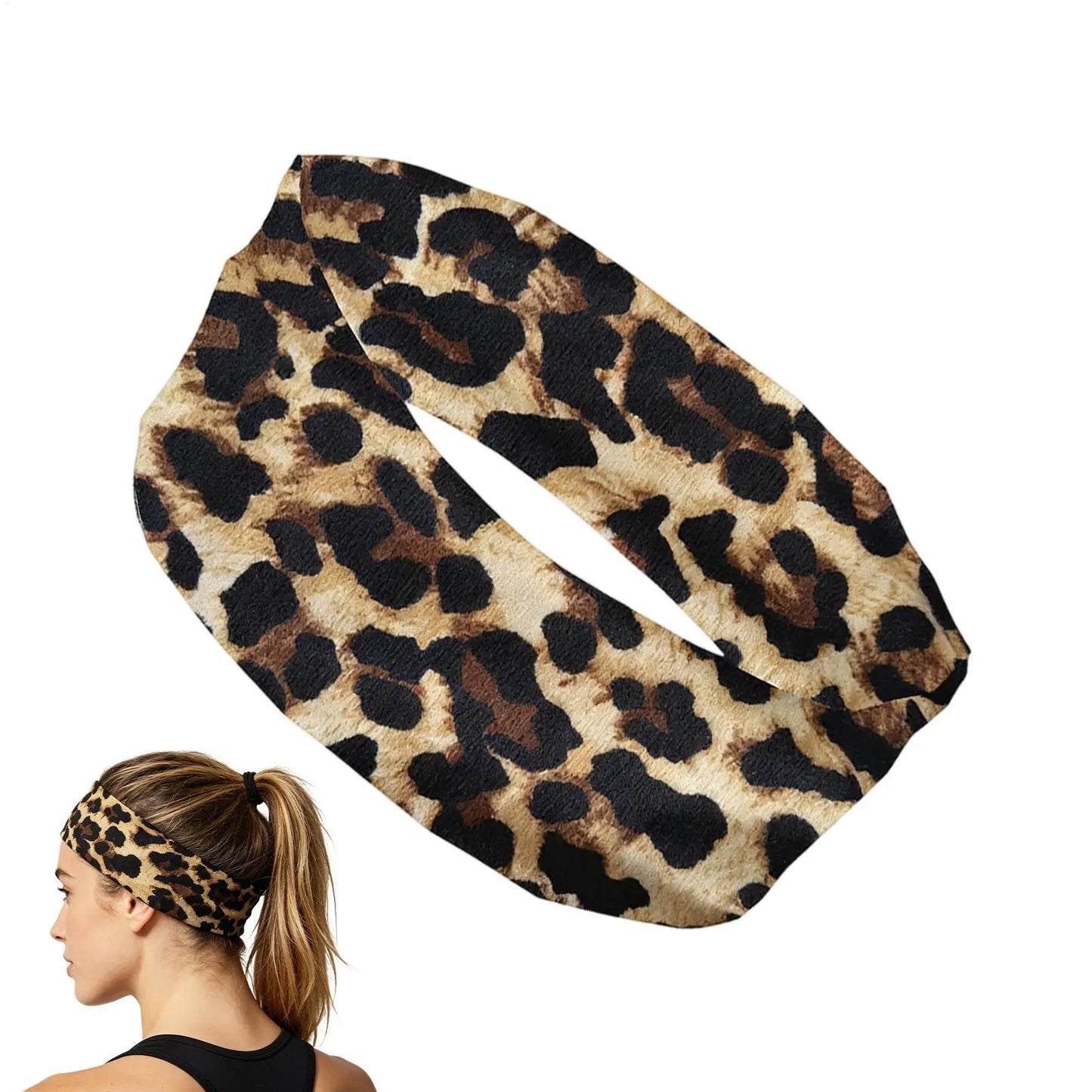 Non-Slip Stretchy Sport Headband for Running, Yoga & Gym