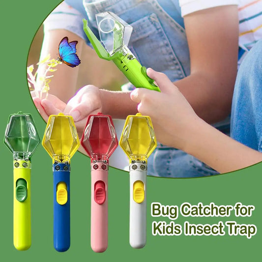 Portable Insect Catcher With Magnifying Outdoor Exploration Display Observer Box Multifunctional Kids Bug Catcher Insect Trap Peaceful Pleasures Health and Wellness