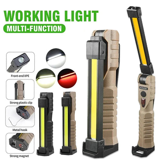 Foldable COB LED Work Light | Magnetic, Type-C Rechargeable LED Work Light Oasis Select