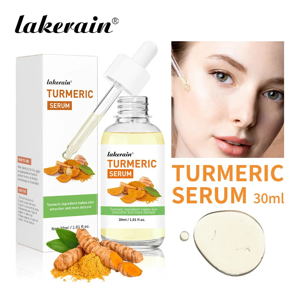 Lakerain Kojic Acid Turmeric Niacinamide Brightening Serum 30ml