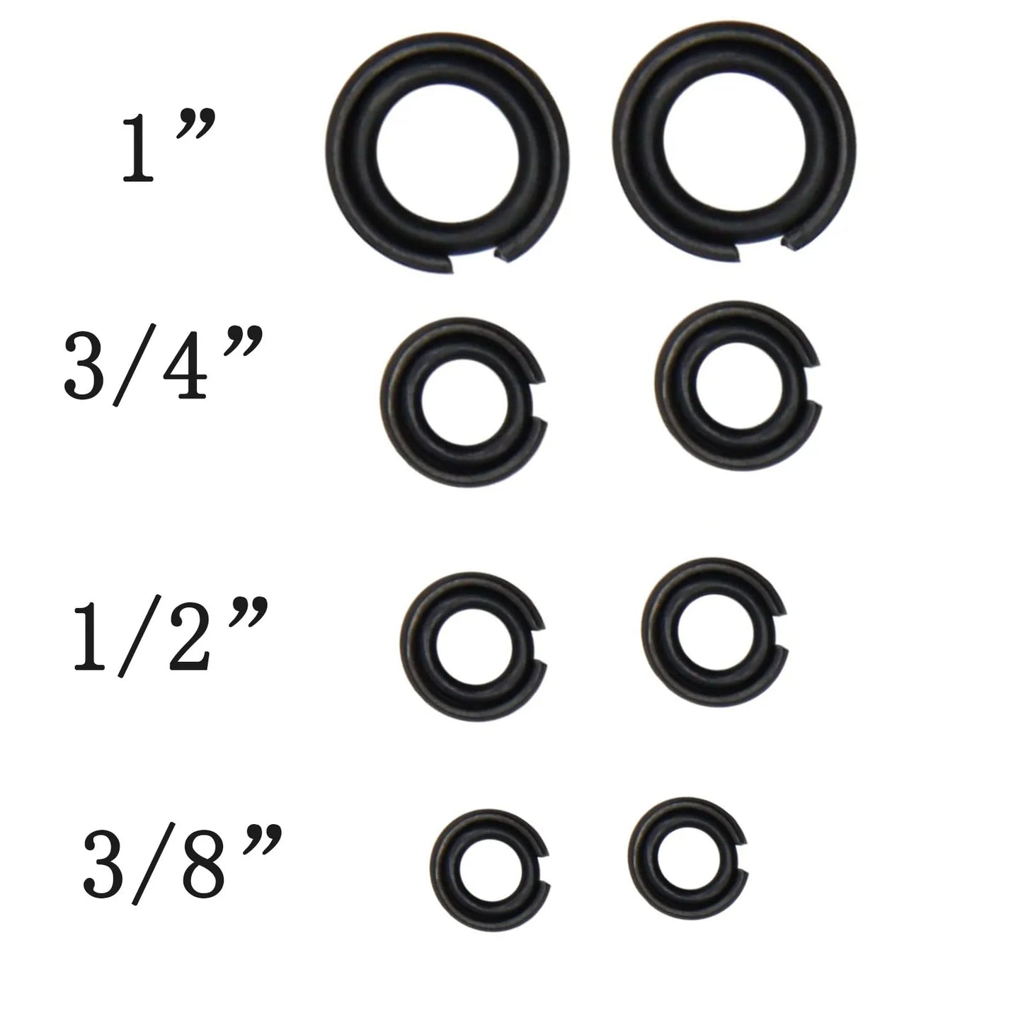 Impact Wrench Retaining Ring & O-Ring Kit 3/8–1" | 2 Sets
