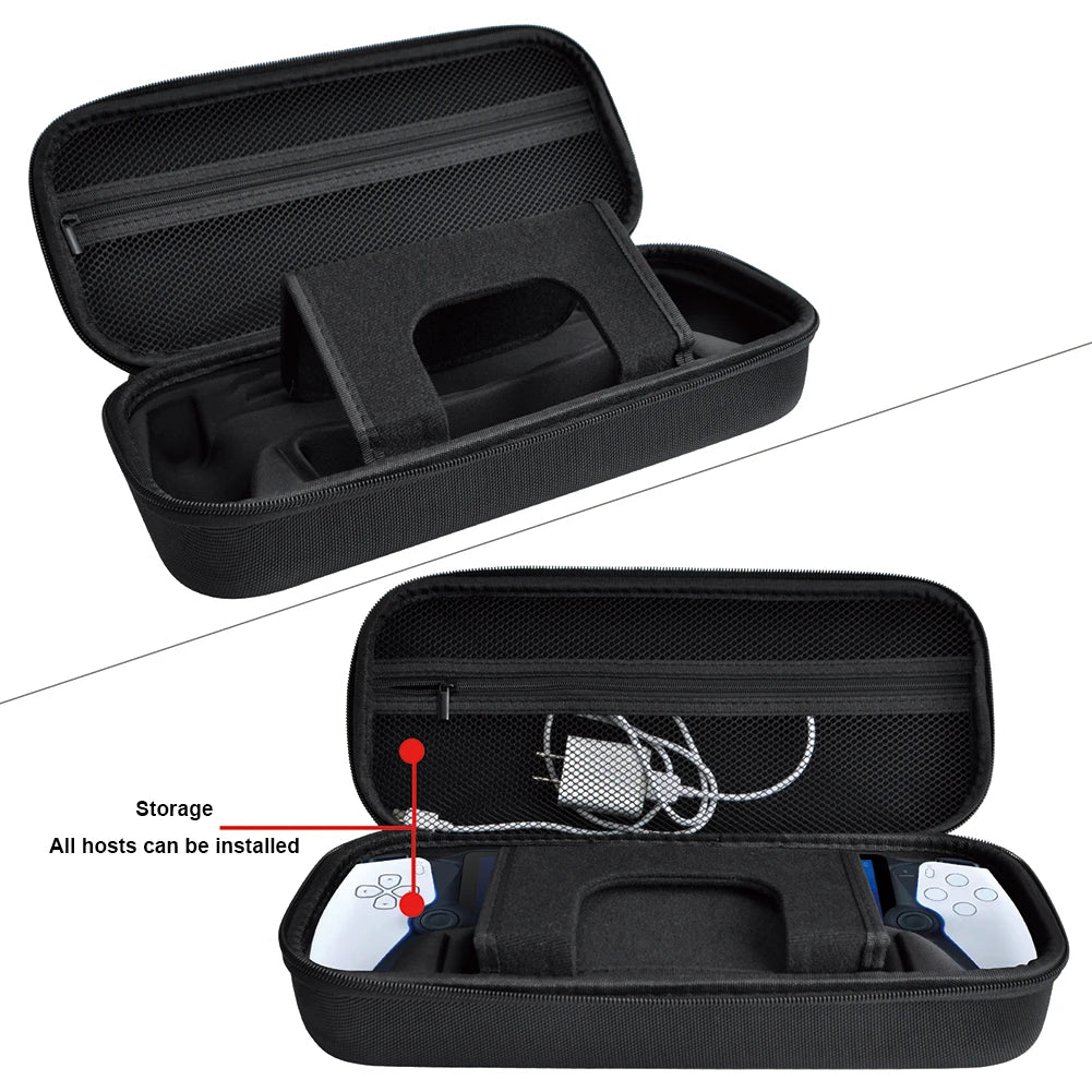 Bag For PS Portal Case Travel Carrying Case Handheld Game Console Protective Hard Bag For PlayStation 5 Portal Console Accessory Peaceful Pleasures Health and Wellness