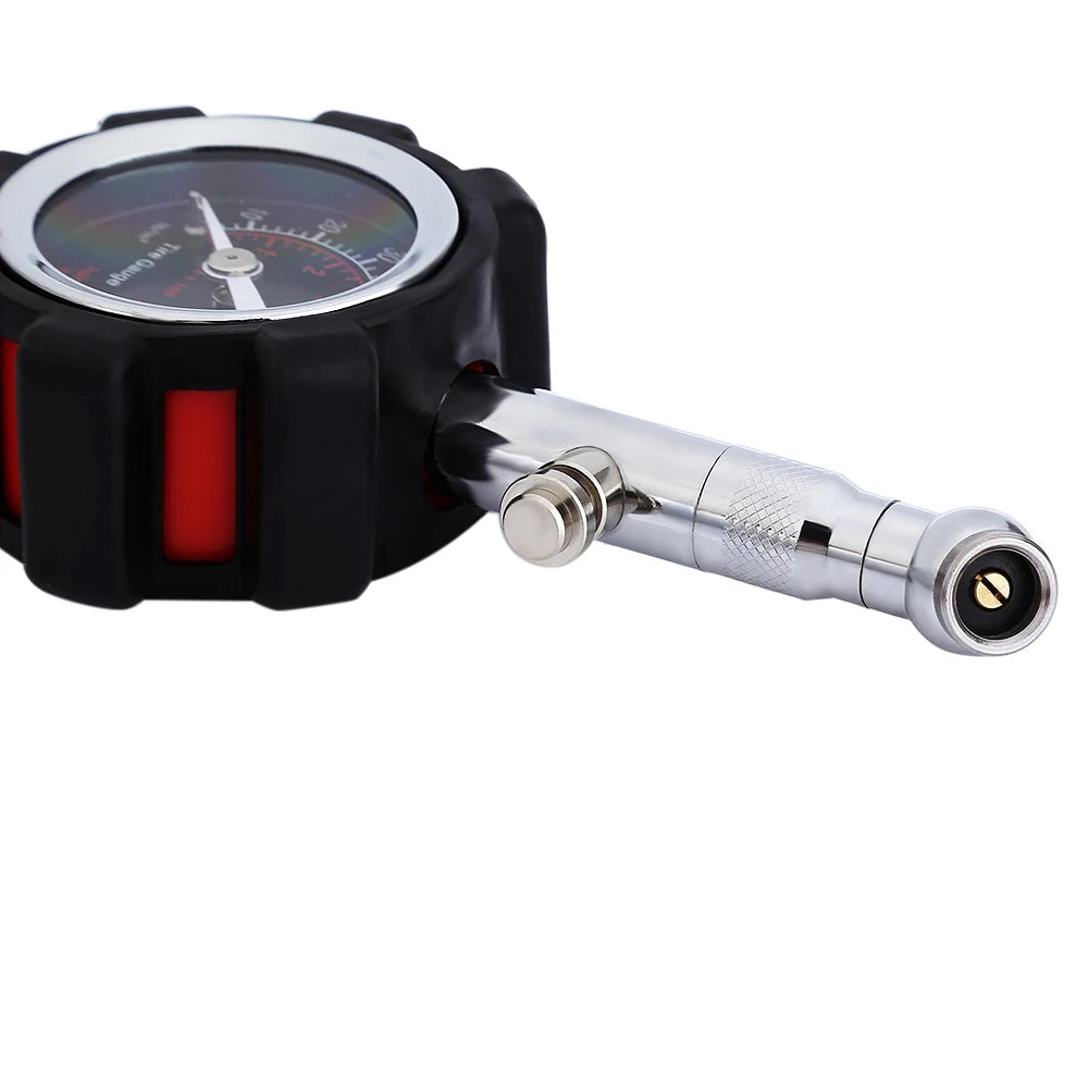 High Accuracy Tire Pressure Gauge 100 PSI Heavy Duty for Car Truck Motorcycle Air Pressure Check Peaceful Pleasures Health and Wellness