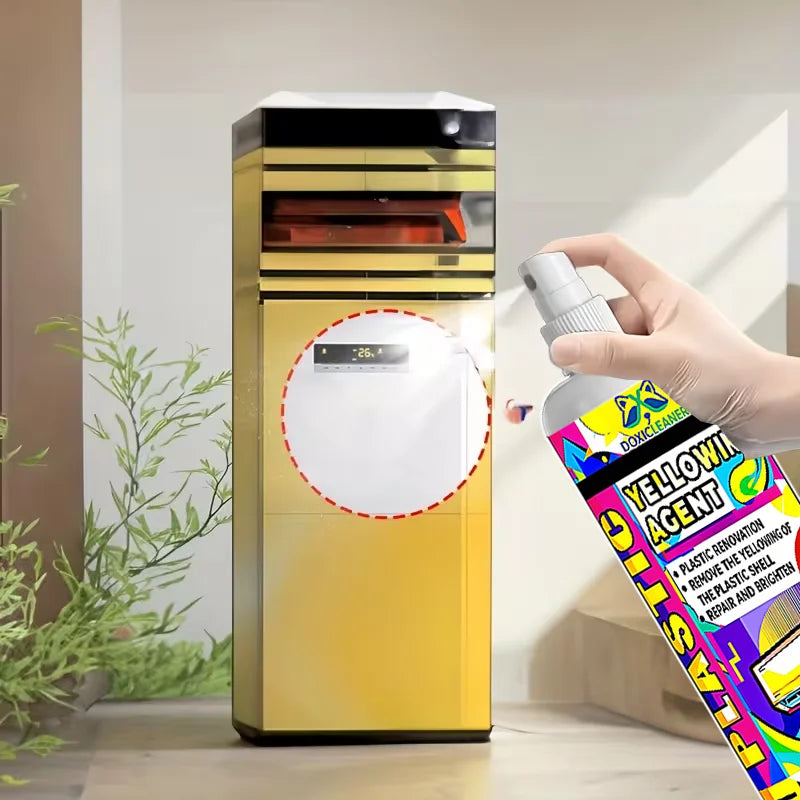 Plastic Restoration Spray – Remove Yellowing & Restore Shine