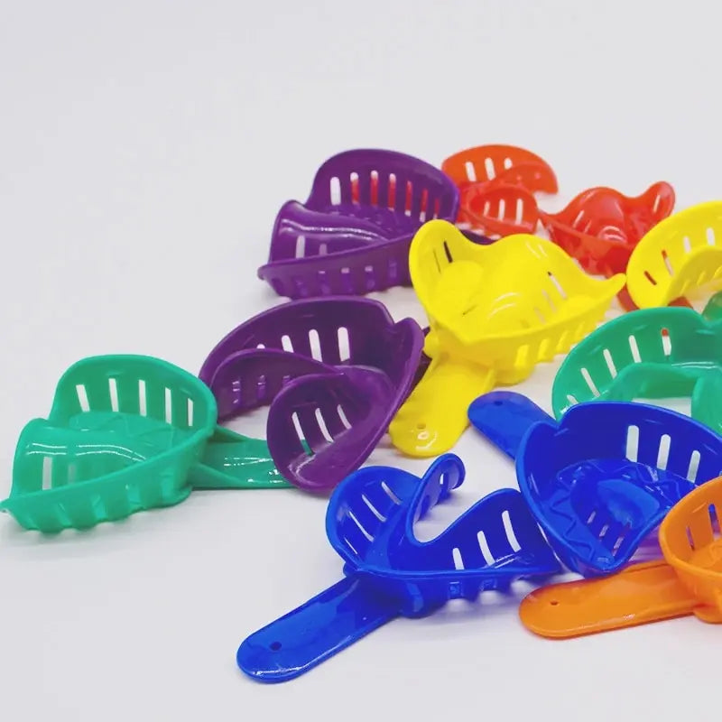 Disposable Dental Specialized Tools Dental Trays For Impressionsdental Trays Daily Care Rounded Edges For Cleaning Dental Tools Peaceful Pleasures Health and Wellness