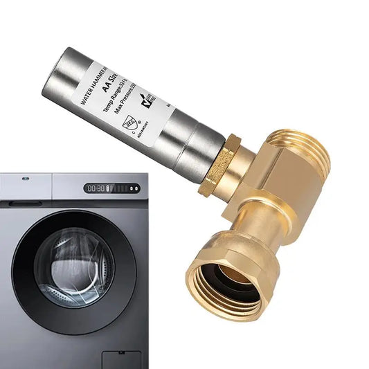 Water Hammer Arrestor for Washing Machine | Noise Reduction Water Hammer Arrestor Peaceful Pleasures Health and Wellness China Mainland