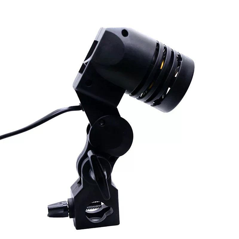 E27 Lamp Holder Socket with 1.8M Cord | Photography Bulb Mount