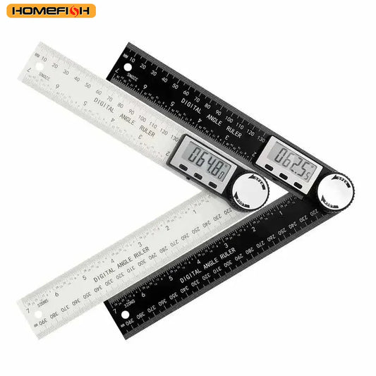 2-in-1 Digital Angle Gauge & Ruler | Woodworking Tool Digital Angle Gauge Peaceful Pleasures Health and Wellness