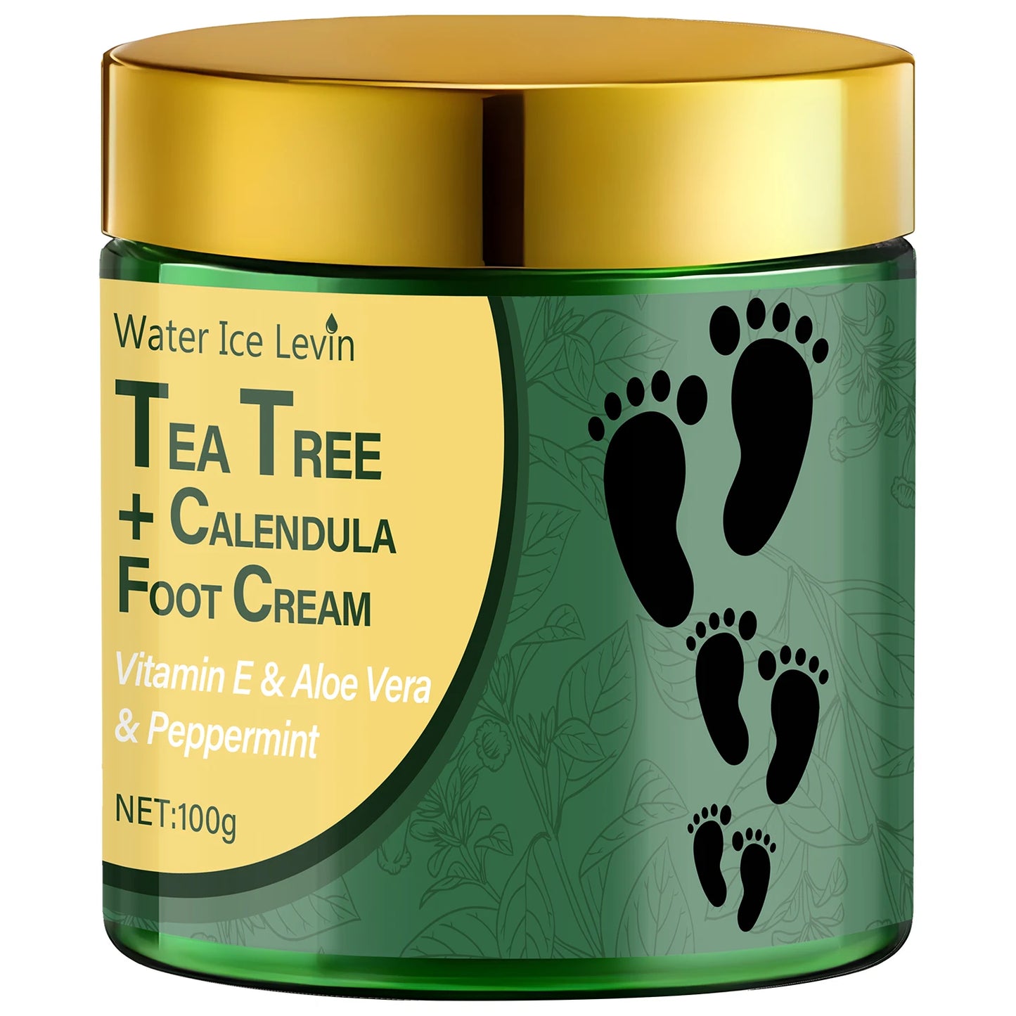 Tea Tree & Calendula Foot Cream | Vitamin E & Aloe Vera 100g