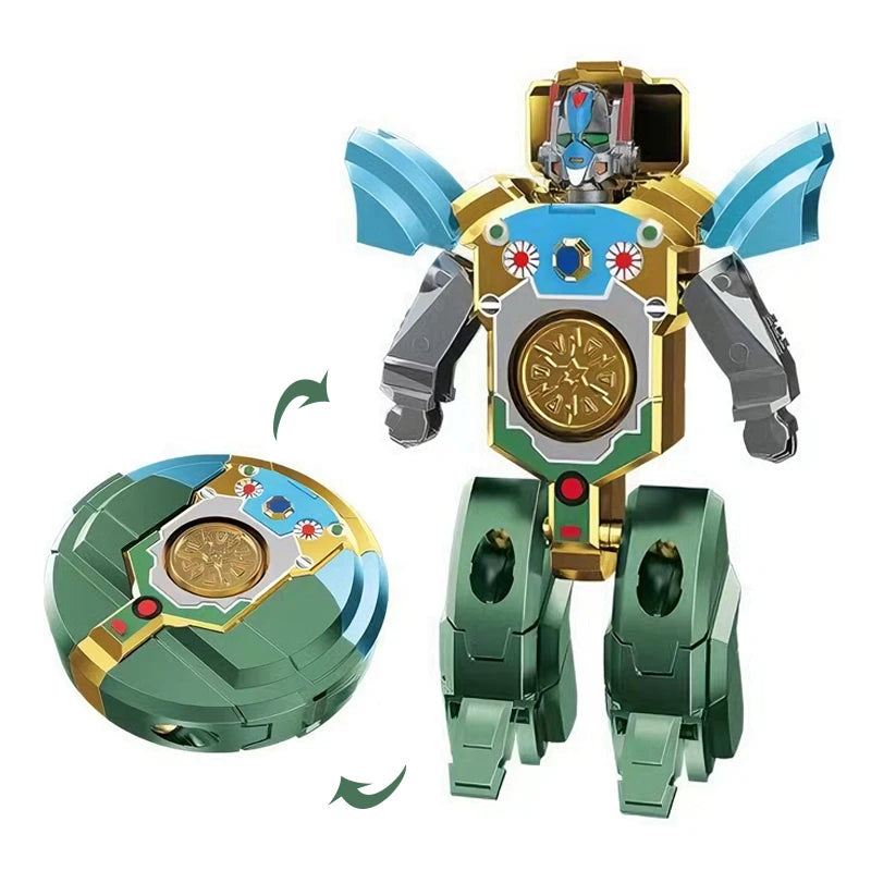 Transformable Robot Mech Gyro Fidget Spinner Toy – Boys Gift