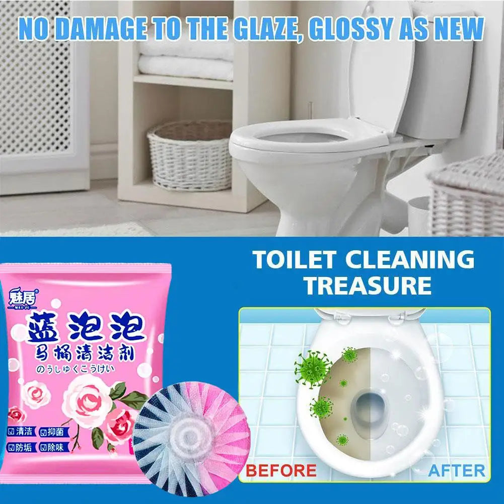 Effervescent Toilet Bubble Cleaner Freshener Tool Peaceful Pleasures Health and Wellness