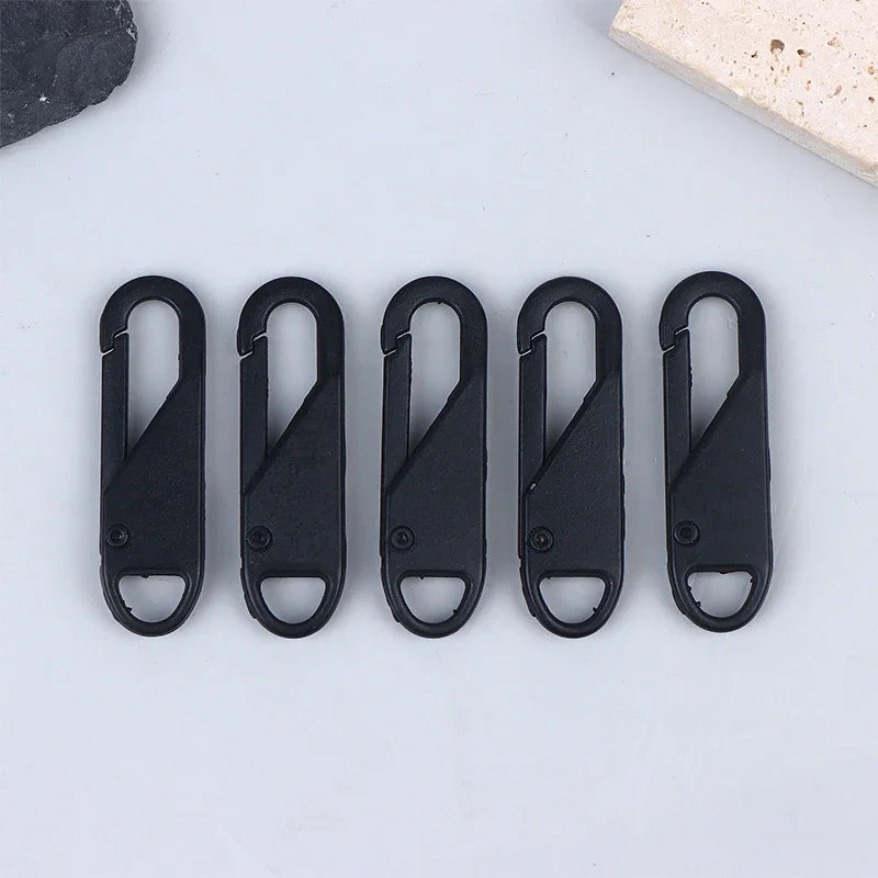 Metal Replacement Zipper Pulls & Cord Extenders – 5/10/20 Pack