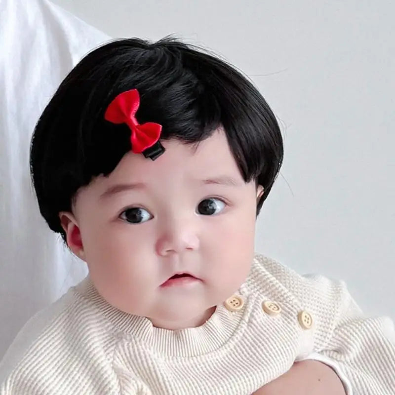 Baby Mushroom Head Cosplay Hat | Newborn–Toddler Hairpiece Cap