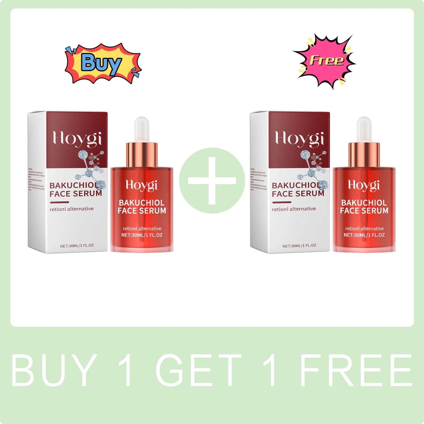 Bakuchiol Face Serum Anti Aging Lifting Firming Remove Fine Lines Skin Rejuvenation Brightening Hydrating Retinol Face Essence Peaceful Pleasures Health and Wellness Buy 1 Get 1 Free