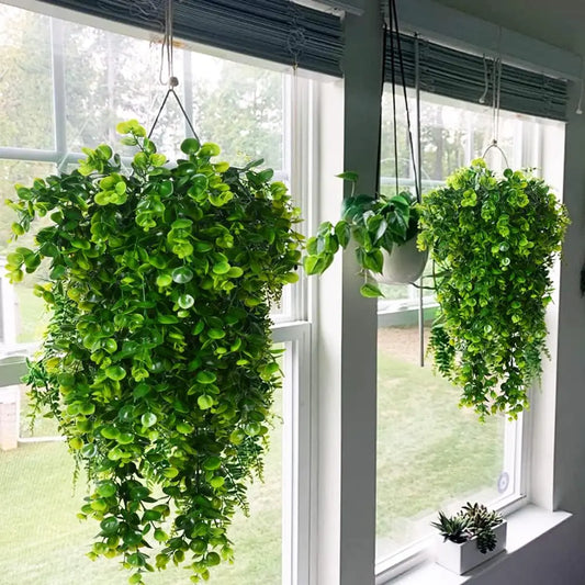 Artificial Fern Vine Garland – UV-Resistant Outdoor Wedding Decor Artificial Plant Garland Peaceful Pleasures Health and Wellness