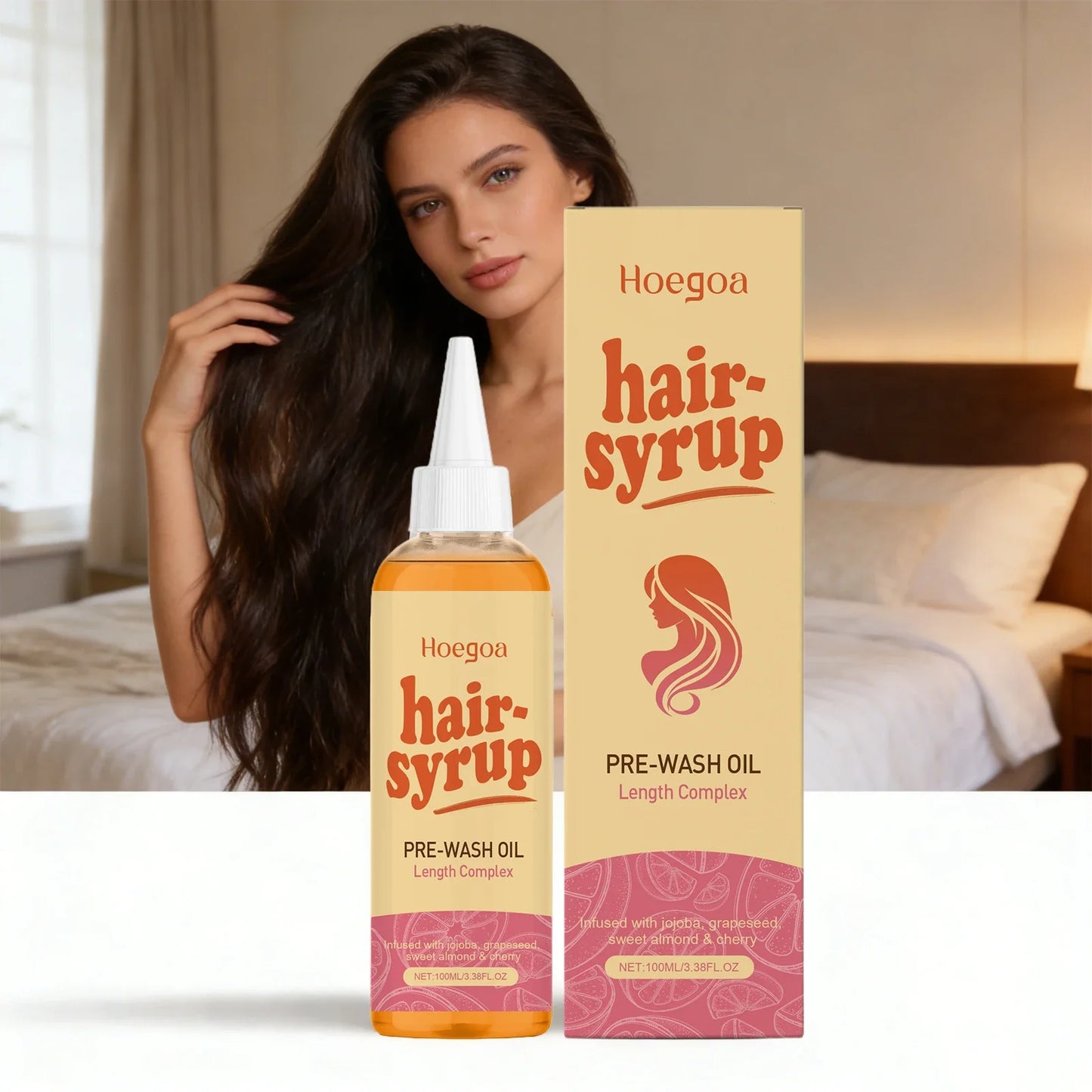HOEGOA Jojoba Hair Oil – Nourish, Anti-Frizz & Shine 100ml
