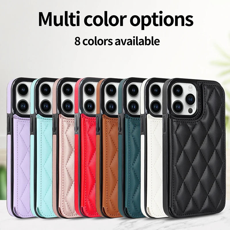 case for iphone 15 pro max with pocket Phone case card storage wallet phone case for iphone 17 pro max case leather Card wallet Peaceful Pleasures Health and Wellness