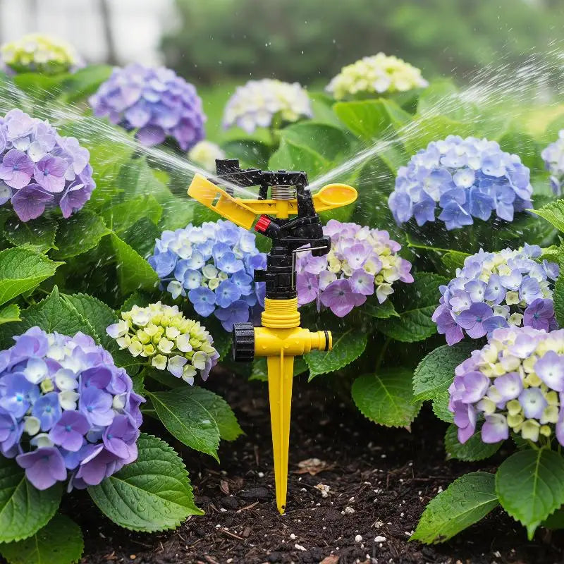 360° Rotary Impact Sprinkler – Adjustable Lawn & Garden Irrigation