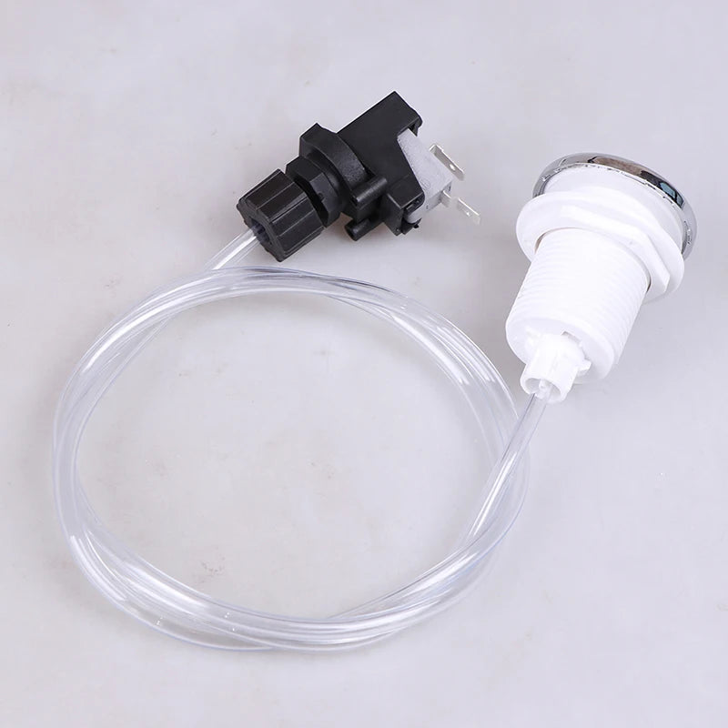 New 16A Push Air Button Switch Food Waste Disposal Bathtub Massage Chair Switch Peaceful Pleasures Health and Wellness 0 One Size