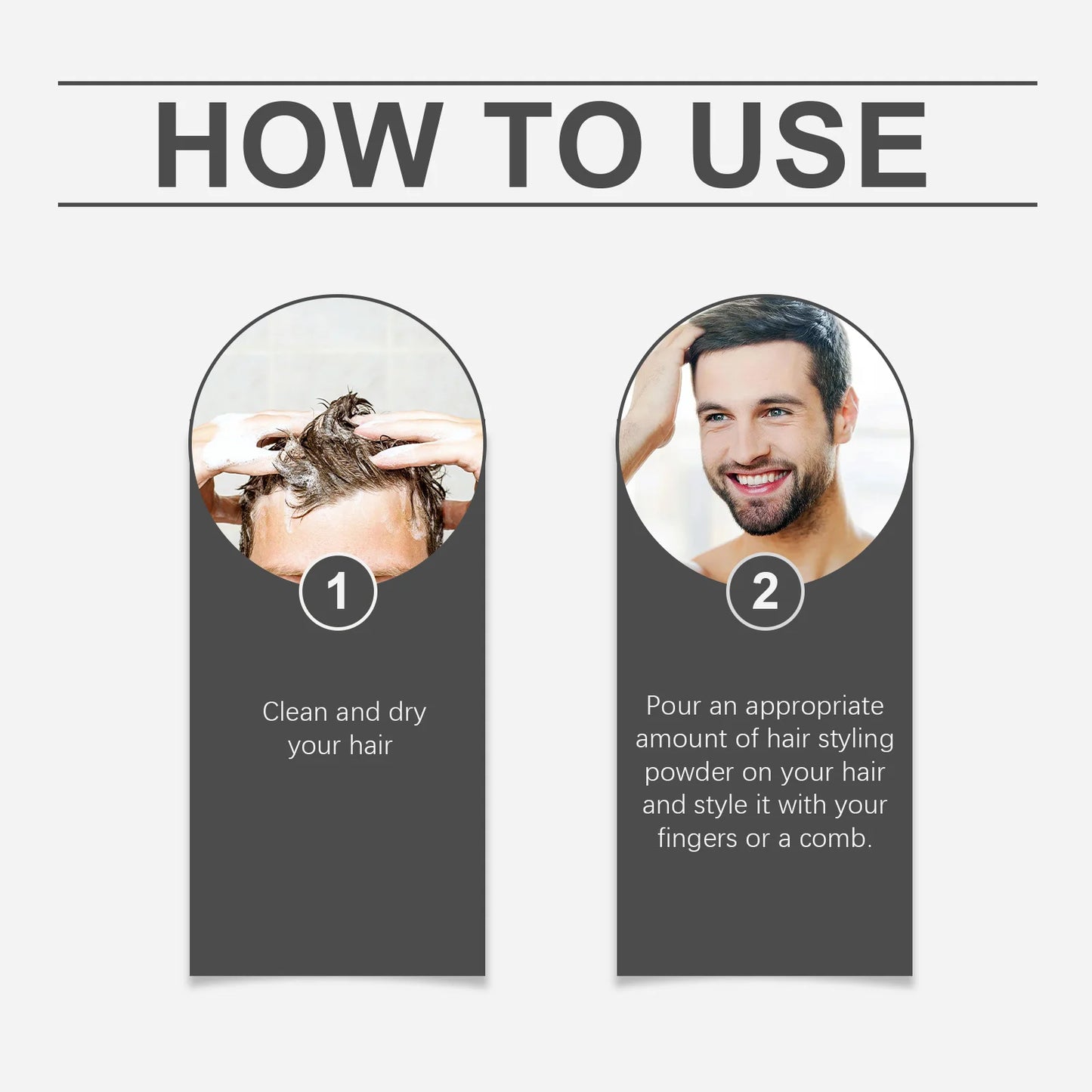 Matte Hair Styling Powder – Volume, Texture & Non-Greasy Hold