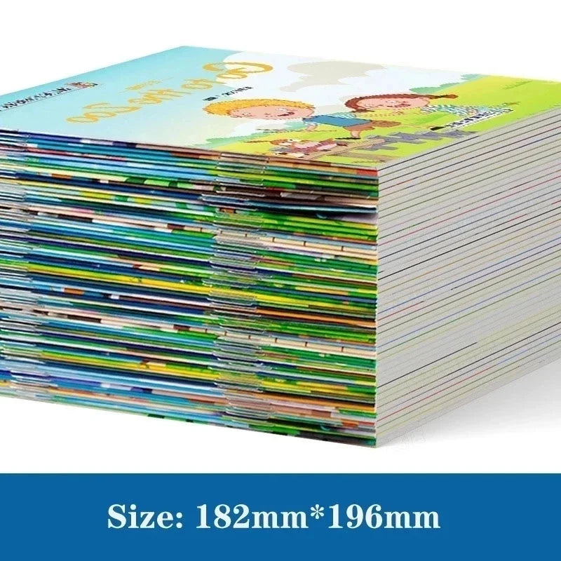 60 Books Children's English Early Learning Picture Book Graded