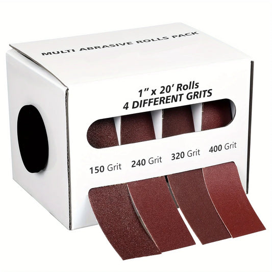 Diamond Cloth Rolls 80 150 240 320 400 600 Grit Sandpaper Metal Emery Peaceful Pleasures Health and Wellness 4roll