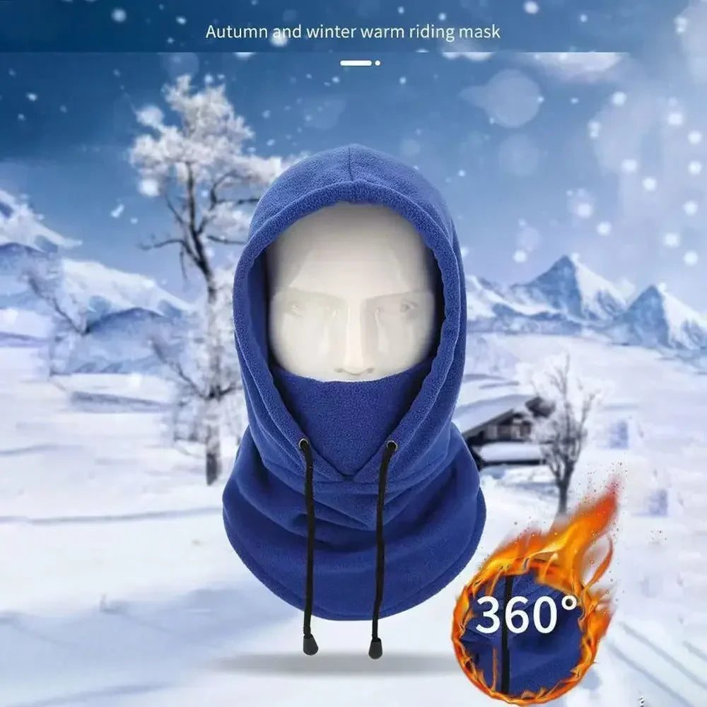 Fleece Balaclava Winter Face Mask & Neck Warmer – Men Women